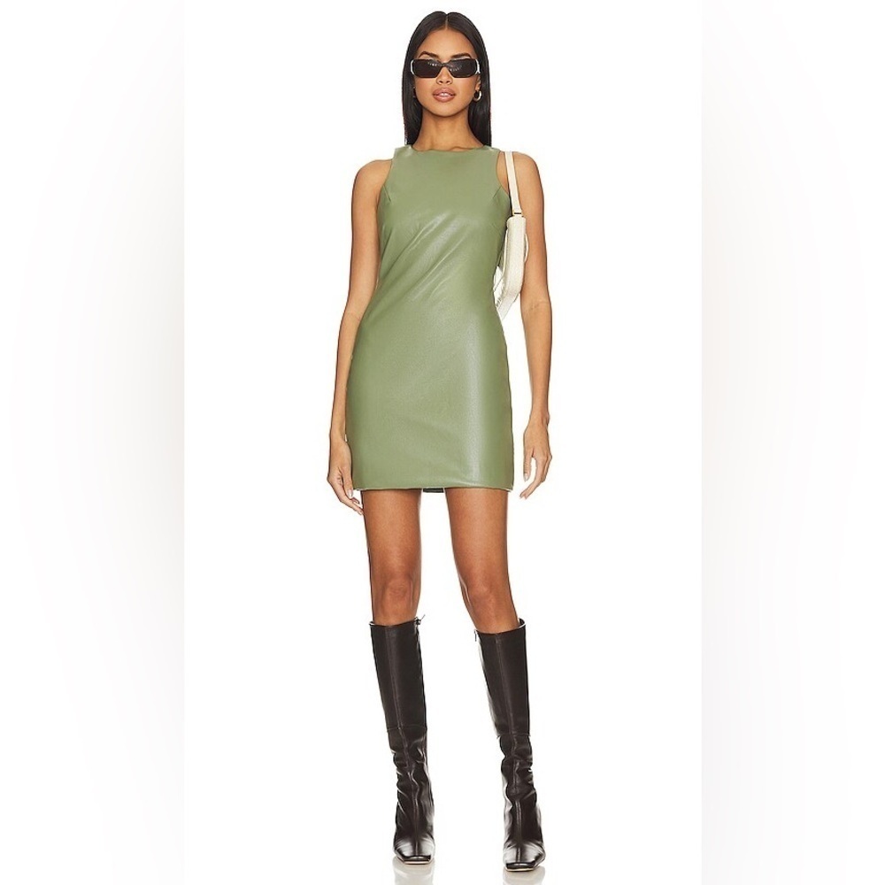 LBLC The Label Dio Dress in Olive NWT Size‎ Large